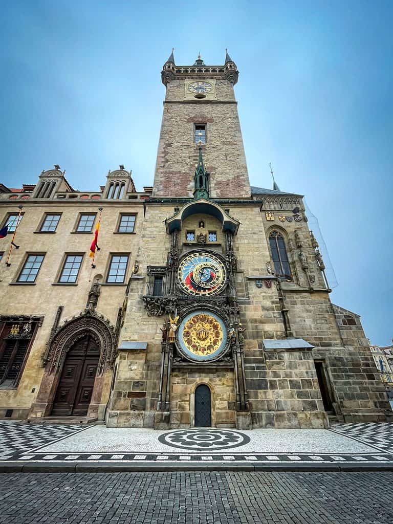 Astronomical clock Prague tower