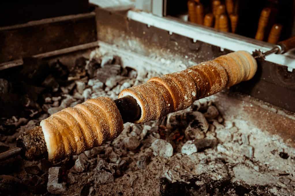 Trdelnik prague donuts