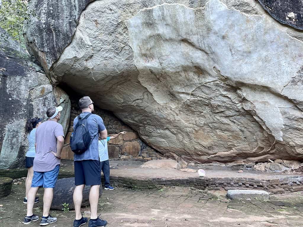 Lion Rock Sri Lanka boulder gardens