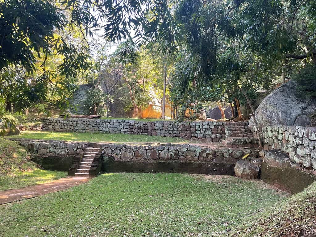 Sigiriya rock climb