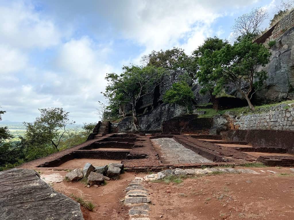 Sigiriya terrace gardens