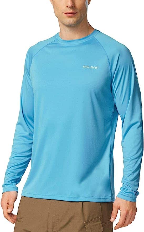 UPF long sleeve shirt mens