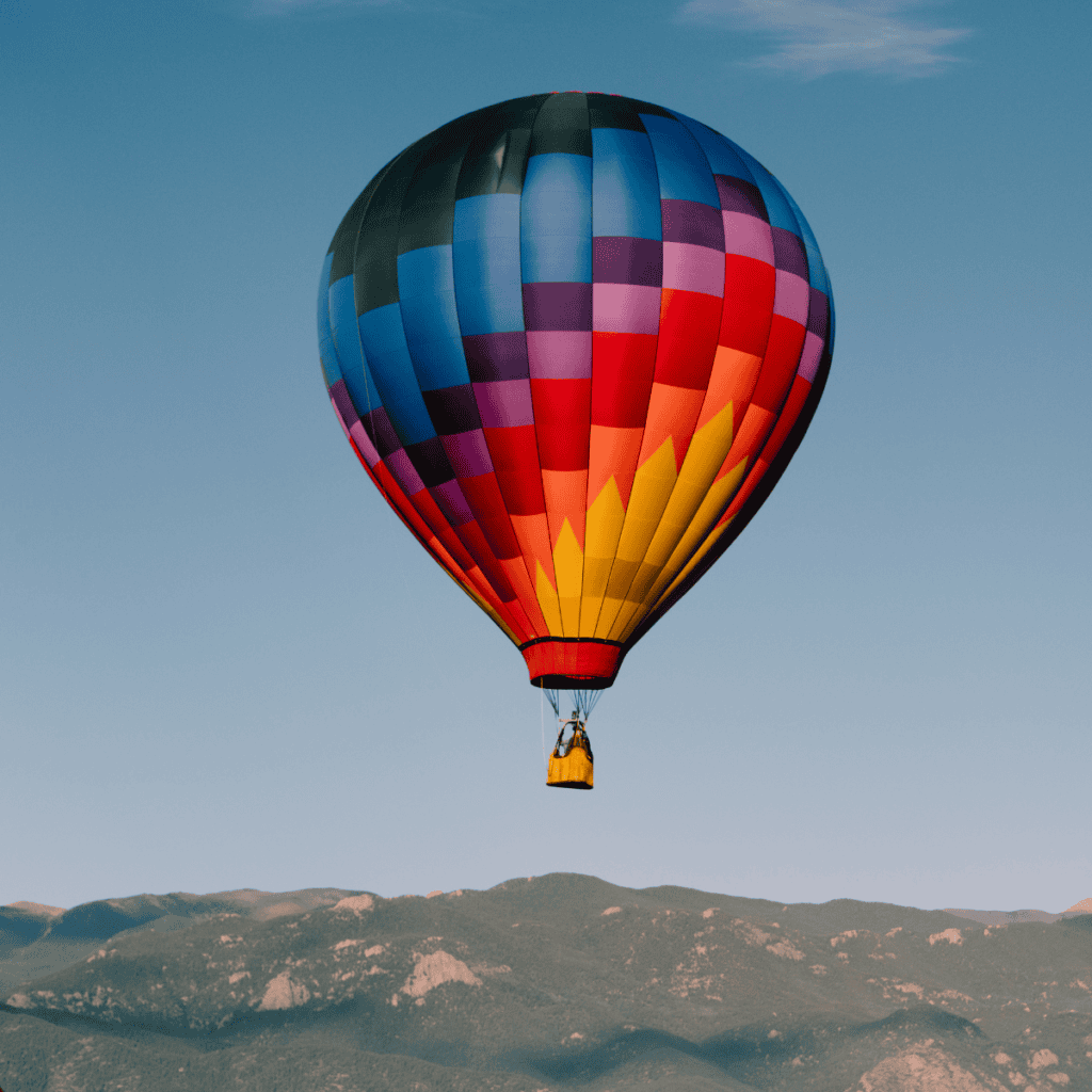 Take a hot air balloon ride over Temecula and the San Diego coastline.